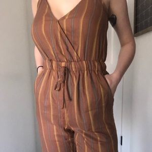 Striped Jumpsuit